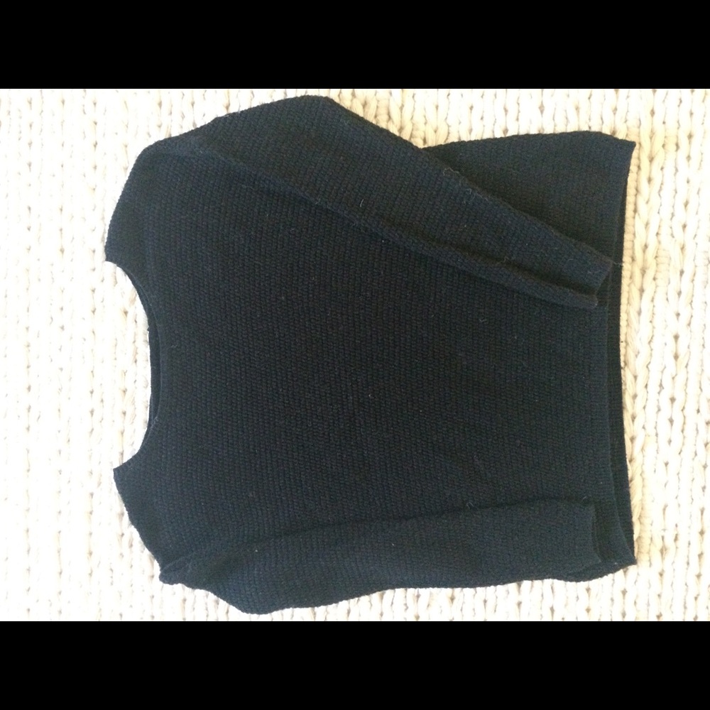 Black sparkly loft sweater